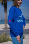 Del Mar Long Sleeves Shirt Wave