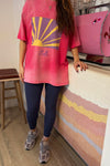 Cali Del Mar Oversized T-Shirt Sun, women's oversized t-shirt, image 3