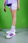 Girl's Bamboo Shorts Purple