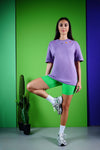 Del Mar Oversized Tshirt Mulberry