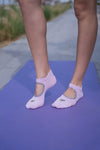 Pilates Socks Pink Shooting Star