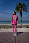 Cali Del Mar Oversized T-Shirt Sun, women's oversized t-shirt, image 2