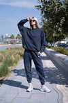 Del Mar Sweater Navy Blue