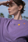 Del Mar Oversized Tshirt Mulberry