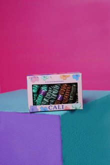  Tropical Glow Silk Scrunchies Box