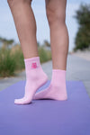 Cali OC Grip Socks High Pink, women's grip socks, image 2