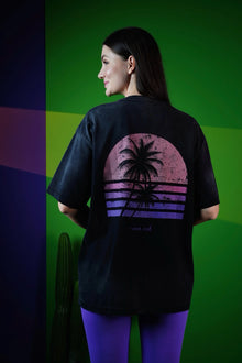  DEL MAR OVERSIZED TSHIRT GRAPHITE