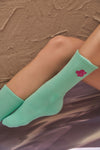 The Monica Socks (Green)