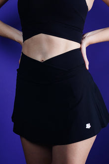  Lotus Skirt Black