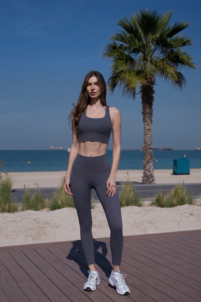 Cali Santa Monica Legging Misty Grey, women's leggings