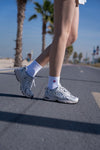 OC Grip Socks High White Lollipop