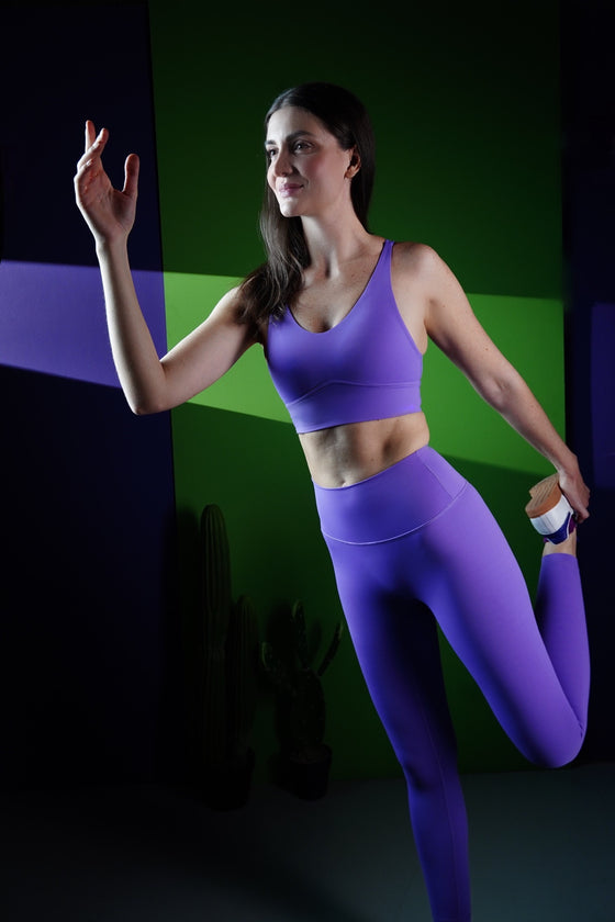 Pastel Prism Legging Lilac