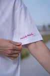 Cali Del Mar Oversized T-Shirt Pearl, women's oversized t-shirt, image 2