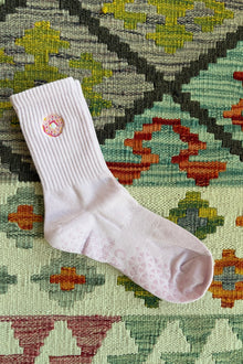  OC Grip Socks High Pink Donut