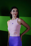 Cali Bel Air Cotton Top Pink, women's tank top, image 2