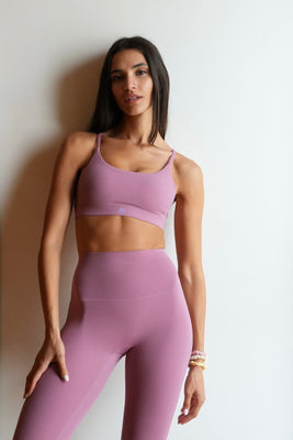 Pastel Prism Sports Bra Rosewood