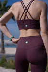 Savannah Sports Bra Hibiscus