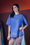 DEL MAR OVERSIZED TSHIRT ELECTRIC BLUE