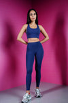 Cali So Cal Legging Navy Blue, women's leggings