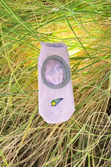  Pilates Socks Pink Star