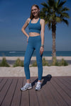 Santa Monica Legging Misty Blue