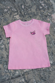  Pink Embroidered T-shirt