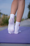 Cali OC Grip Socks High White, women's grip socks, image 2