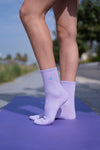 OC Grip Socks High Purple Ice Cream