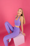 Santa Monica Sports Bra Lavender